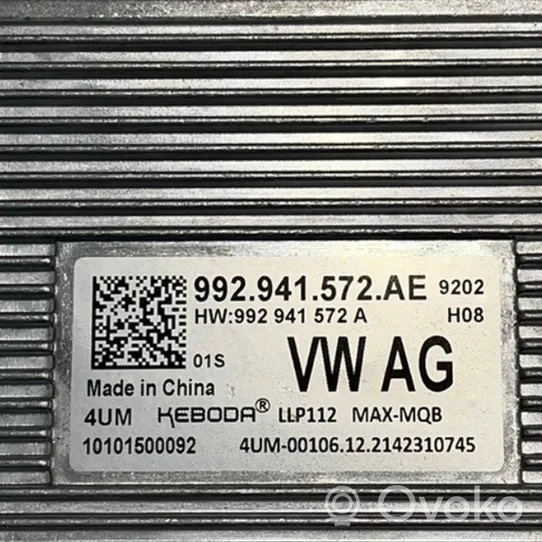 Volkswagen ID.4 Module de contrôle de ballast LED 992941572AE