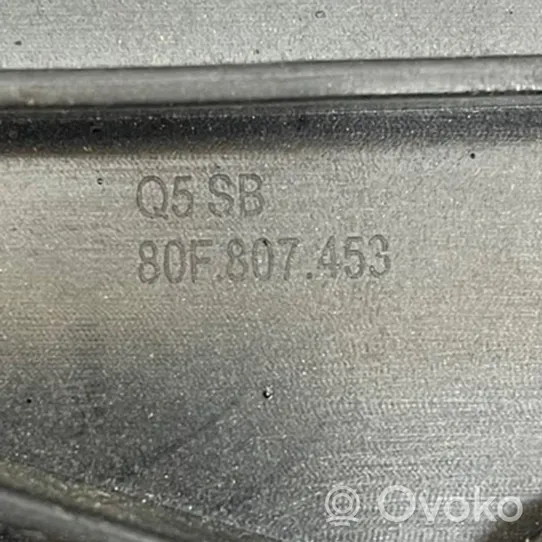 Audi Q5 SQ5 Galinis laikiklis bamperio 80F807453