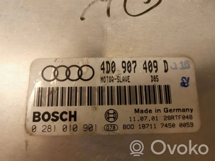 Audi A8 S8 D2 4D Variklio valdymo blokas 4D0907409D