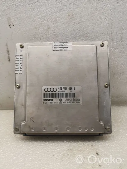 Audi A8 S8 D2 4D Motorsteuergerät/-modul 4D0907409B