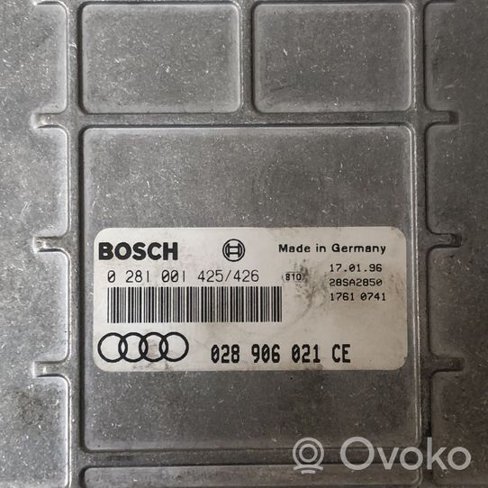 Audi A4 S4 B5 8D Variklio valdymo blokas 0281001425426