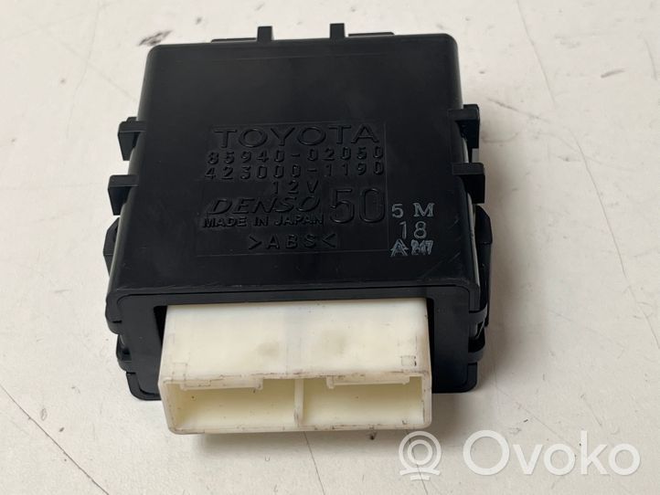 Toyota Auris 150 Muut ohjainlaitteet/moduulit 8594002050