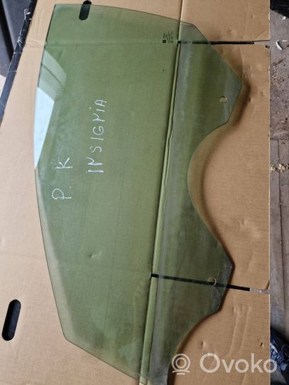 Opel Insignia A Front door window glass four-door 43R000056