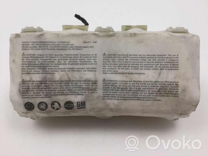 Opel Astra H Poduszka powietrzna Airbag pasażera 24451349