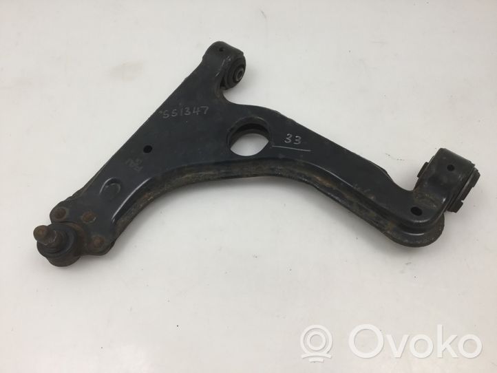 Opel Astra H Braccio di controllo sospensione anteriore inferiore/braccio oscillante 24454477