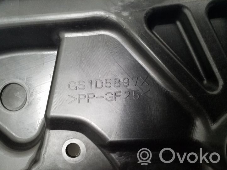 Mazda 6 Cornice del finestrino/vetro portiera anteriore GS1D5897X