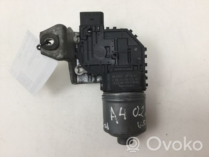 Audi A4 S4 B6 8E 8H Pyyhkimen moottori 8E2955119A