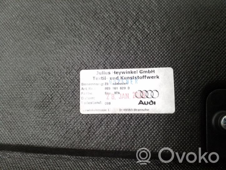 Audi A4 S4 B7 8E 8H Tavaratilan pohjan tekstiilimatto 