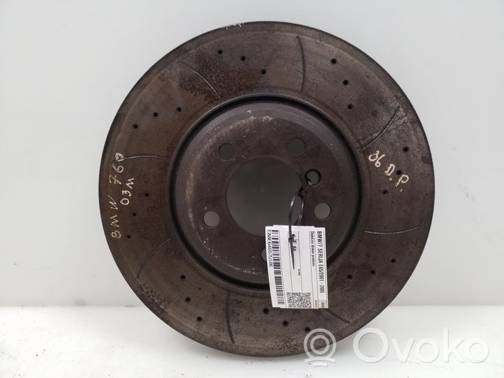 BMW 7 E65 E66 Disque de frein avant 