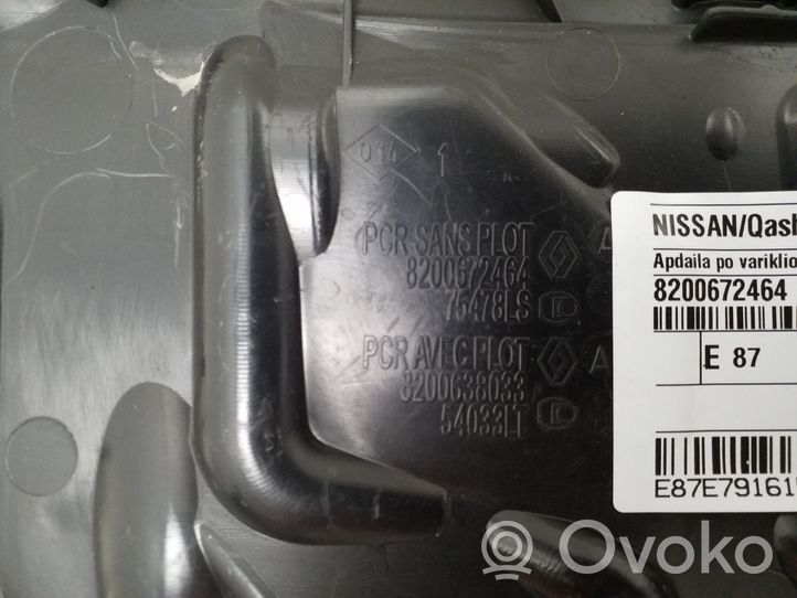 Nissan Qashqai Osłona pasa przedniego 8200672464