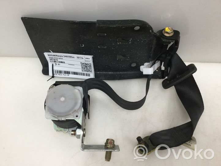 Nissan Navara Ceinture de sécurité arrière H073818