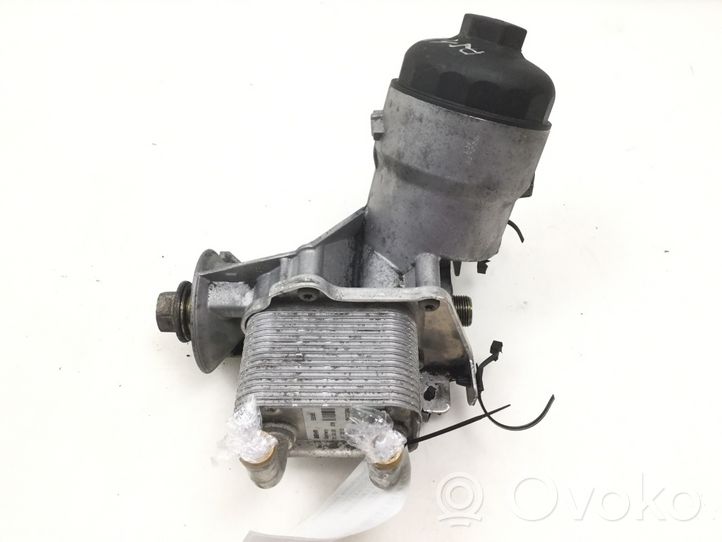 Opel Astra H Support de filtre à huile 8973729421