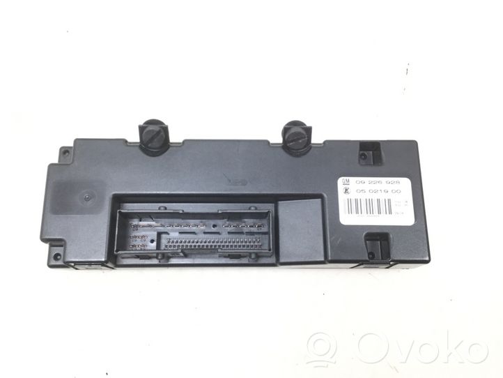 Opel Signum Modulo di controllo sedile 09226928