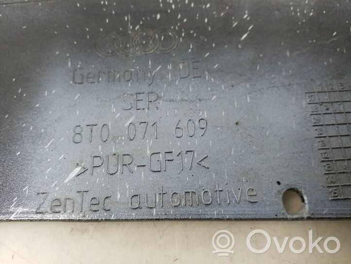 Audi A5 8T 8F Lame de pare-chocs avant 8T0071609