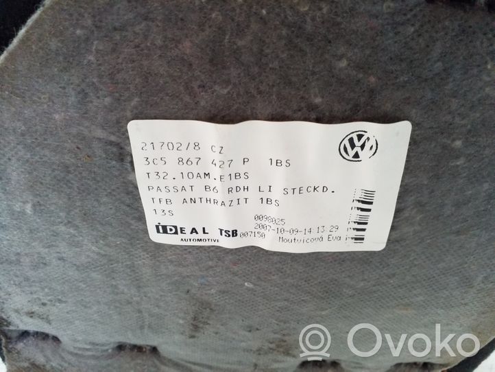 Volkswagen PASSAT B6 Boczek / Tapicerka / bagażnika 3C5867427P