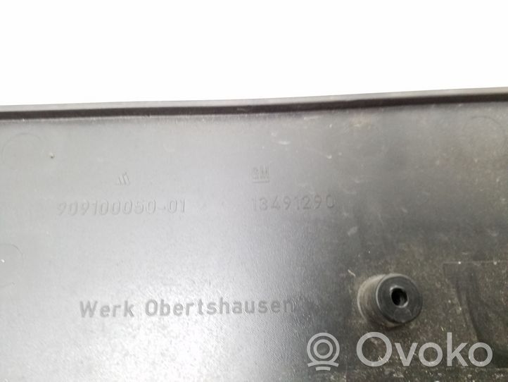 Opel Insignia B Support de plaque d'immatriculation 13491290