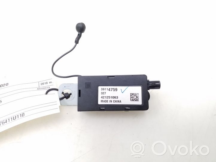 Opel Insignia B Amplificateur d'antenne 39114759