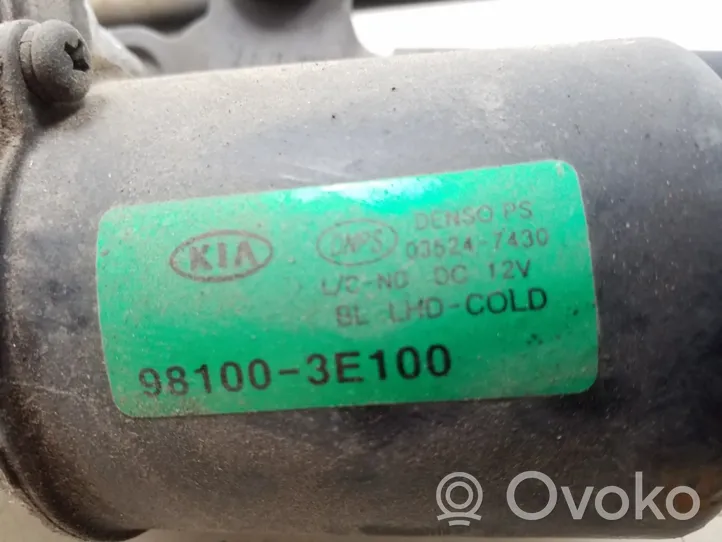 KIA Sorento Mechanizm i silniczek wycieraczek szyby przedniej / czołowej 