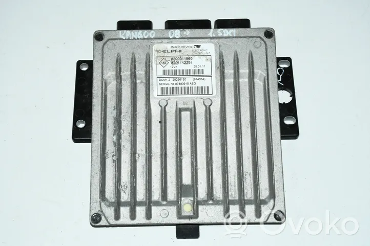 Renault Kangoo II Calculateur moteur ECU 8200911560