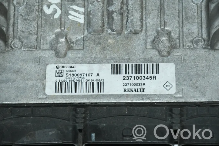 Renault Scenic III -  Grand scenic III Dzinēja vadības bloks 237100345R
