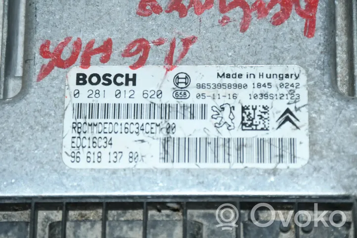 Citroen Berlingo Sterownik / Moduł ECU 9661813780