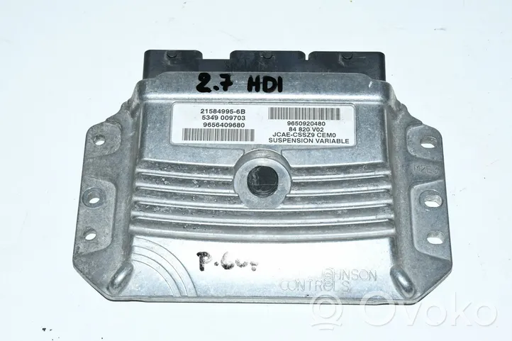 Peugeot 607 Module de commande suspension 9656409680