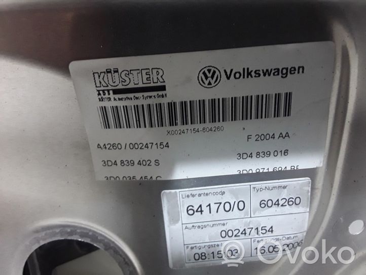 Volkswagen Phaeton Galinio el. lango pakėlimo mechanizmas be varikliuko 3D0035454C