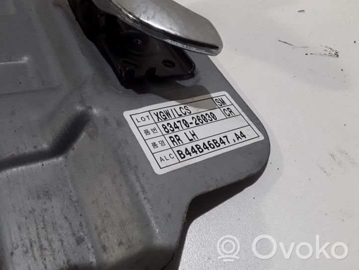 Hyundai Santa Fe Mécanisme lève-vitre de porte arrière avec moteur 8347026030