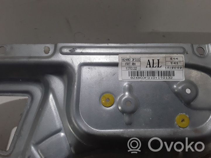 KIA Opirus Etuikkunan nostomekanismi ilman moottoria 824803F010