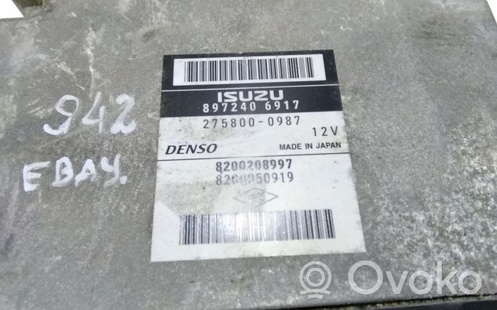 Renault Vel Satis Calculateur moteur ECU 8200208997