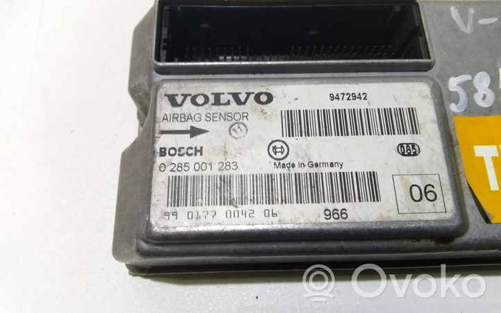 Volvo S80 Sterownik / Moduł Airbag 9472942