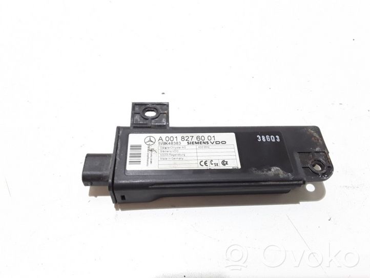 Mercedes-Benz GL X164 Sensore di pressione dello pneumatico A0018276001