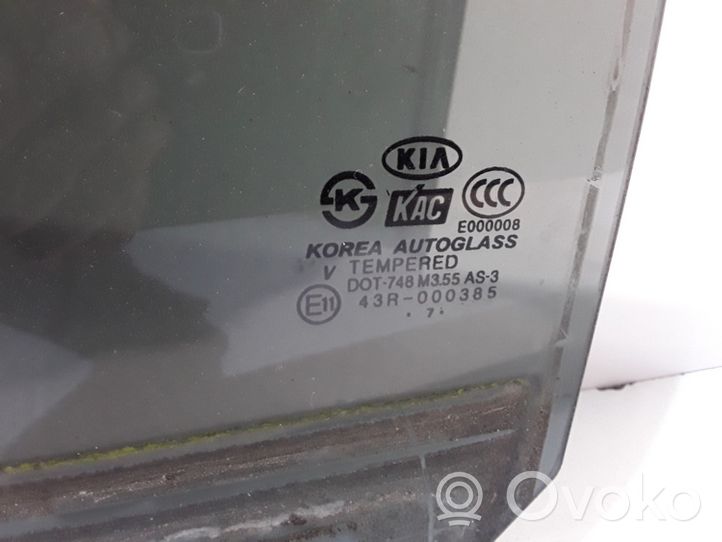 KIA Sorento Pagrindinis galinių durų stiklas 43R000385