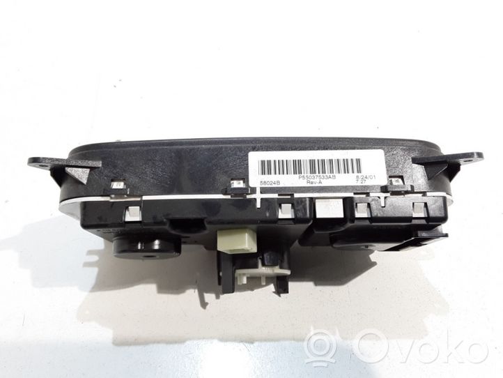 Jeep Cherokee Ilmastoinnin ohjainlaite P55037533AB