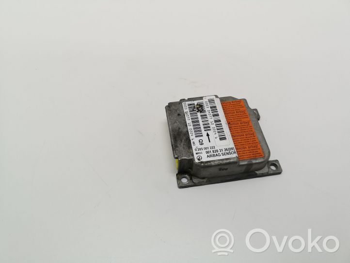 Mercedes-Benz A W168 Airbag control unit/module 0018203126