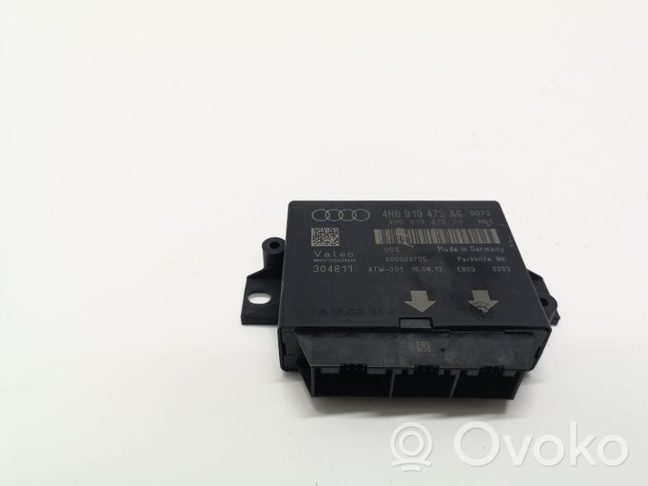 Audi A6 S6 C7 4G Unité de commande, module PDC aide au stationnement 4H0919475AG