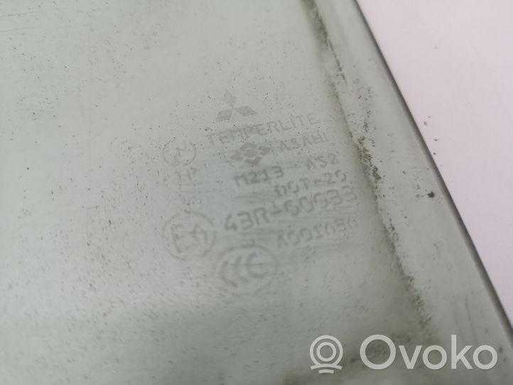 Mitsubishi Pajero Pagrindinis priekinių durų stiklas (keturdurio) 43R00033