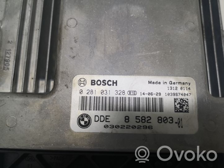 BMW 5 F10 F11 Sterownik / Moduł ECU 0281031328