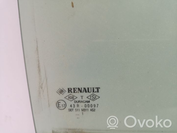 Renault Clio II Vitre de fenêtre porte arrière 43R00097