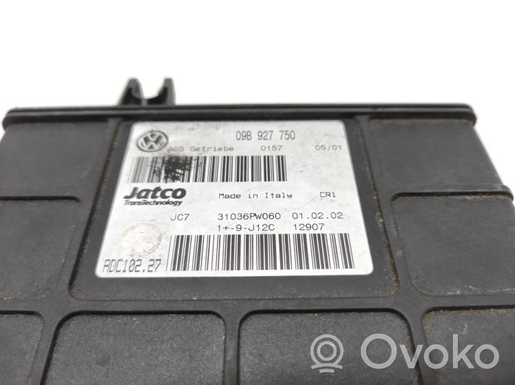 Ford Galaxy Pavarų dėžės valdymo blokas 09B927750