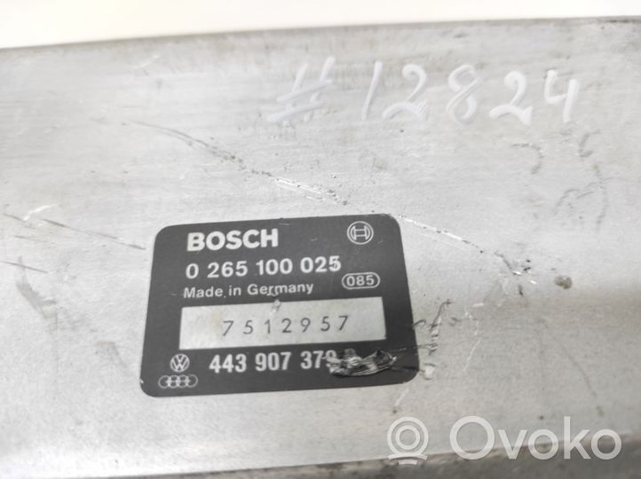 Audi 100 200 5000 C3 Sterownik / moduł ABS 0265100025