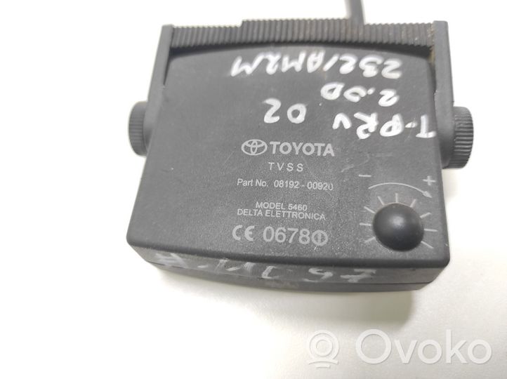 Toyota Previa (XR30, XR40) II Alarm control unit/module 0819200920