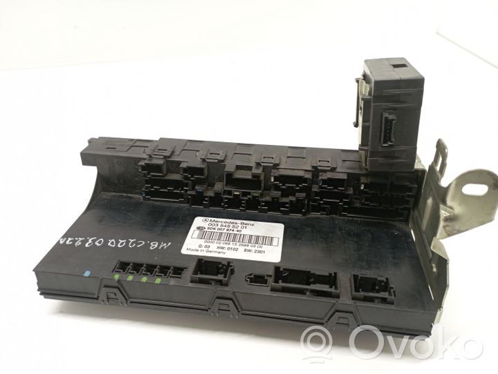 Mercedes-Benz C W203 Module de fusibles 0035455201