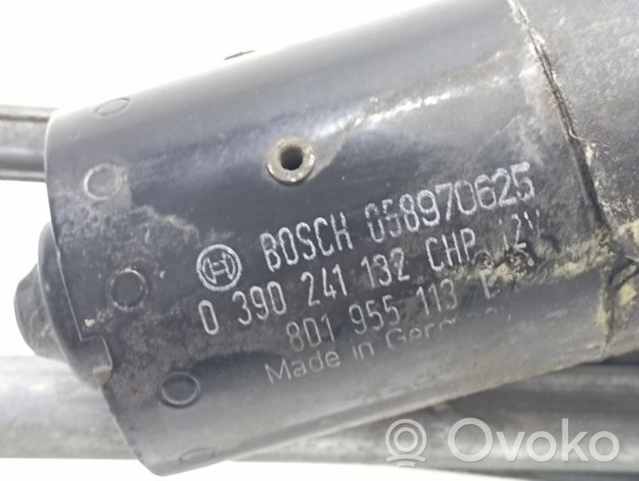 Volkswagen PASSAT B5 Etupyyhkimen vivusto 0390241132