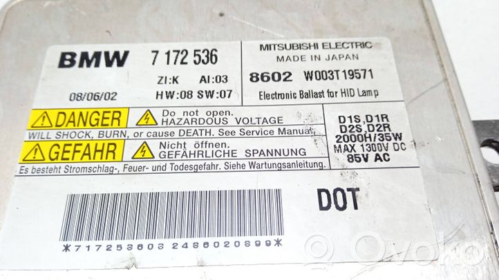 BMW 7 F01 F02 F03 F04 Moduł poziomowanie świateł Xenon 7172536