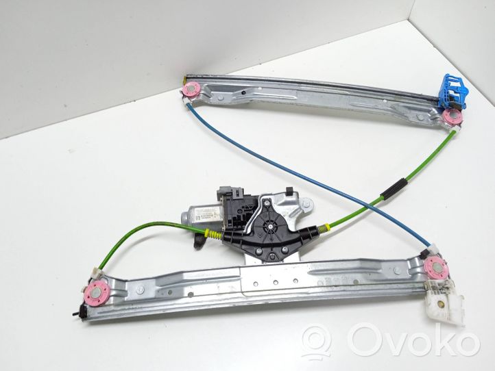 Citroen C3 Picasso Front door window regulator with motor 9673654080