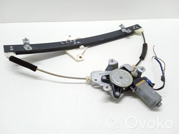 Chevrolet Captiva Regulador de puerta delantera con motor 96627079