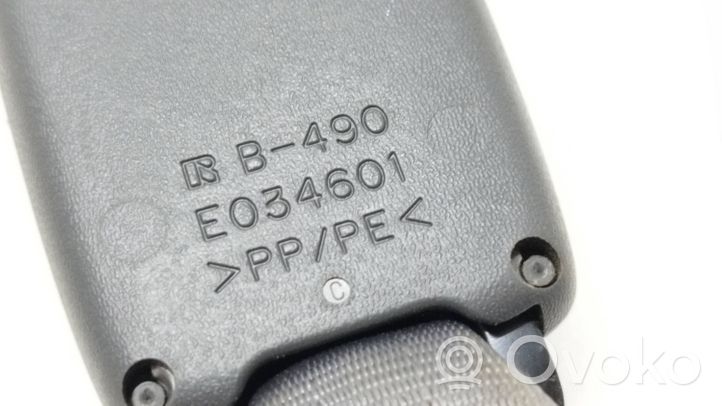 Toyota Prius (XW20) Boucle de ceinture de sécurité arrière E034601