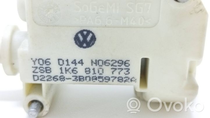 Volkswagen Golf V Polttoainetankin korkin lukon moottori 1K6810773