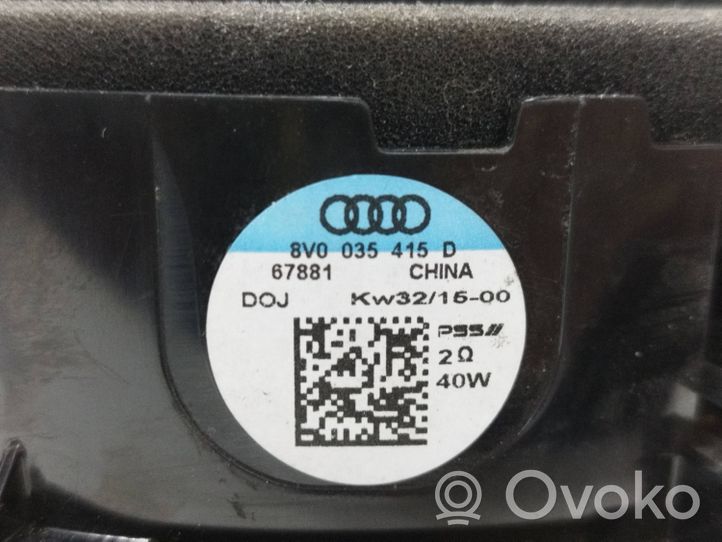 Audi A3 S3 8V Garsiakalbis (-iai) priekinėse duryse 8V0035415D